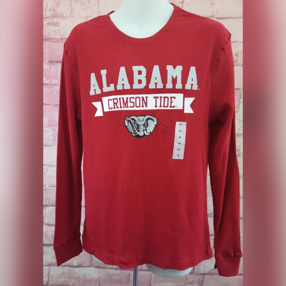 Mens Thermal Long Sleeve NCAA Alabama Crimson Tide